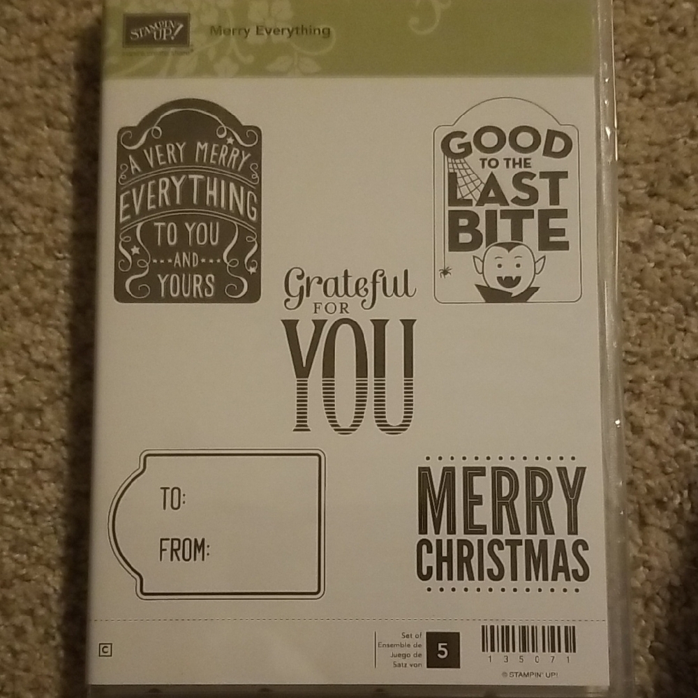 Stampin' Up! Merry Everything Stamp Set